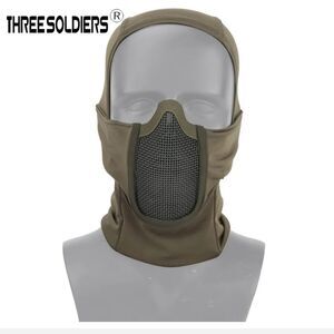 Balaclava Airsoft Mesh Mask Full Face Protection Hood for Cs War Game Hunting US